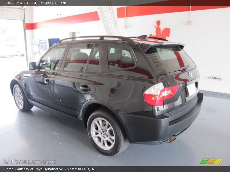 Jet Black / Black 2004 BMW X3 2.5i