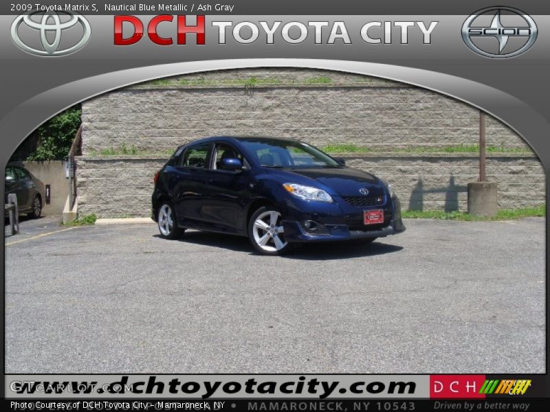 Nautical Blue Metallic / Ash Gray 2009 Toyota Matrix S