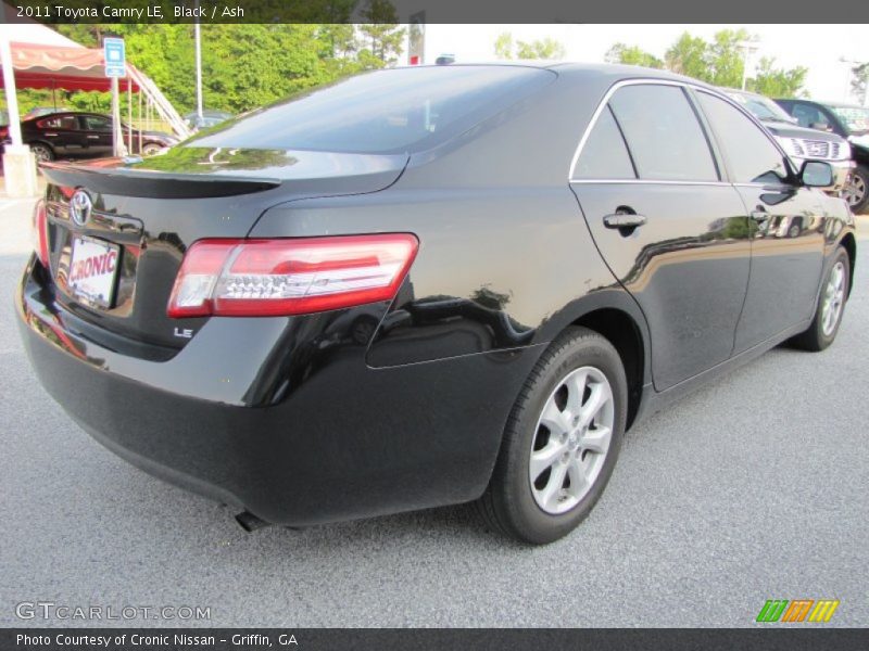 Black / Ash 2011 Toyota Camry LE