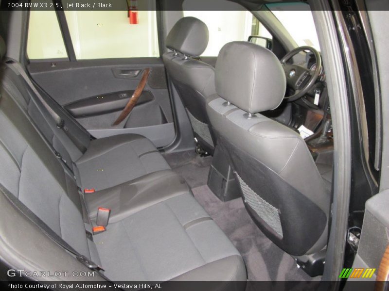 Jet Black / Black 2004 BMW X3 2.5i