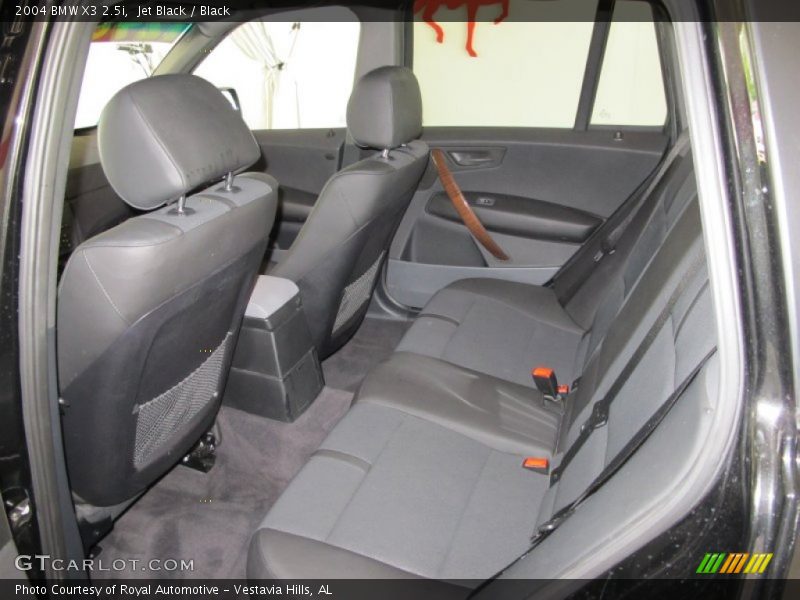 Jet Black / Black 2004 BMW X3 2.5i