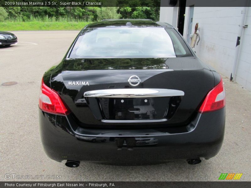 Super Black / Charcoal 2009 Nissan Maxima 3.5 SV