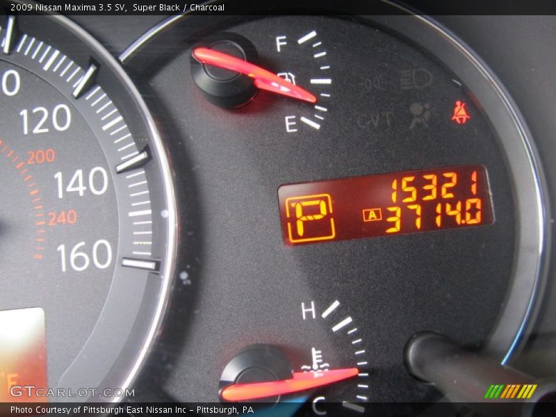 Super Black / Charcoal 2009 Nissan Maxima 3.5 SV