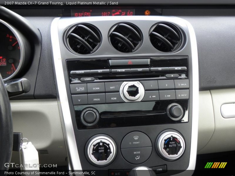 Liquid Platinum Metallic / Sand 2007 Mazda CX-7 Grand Touring