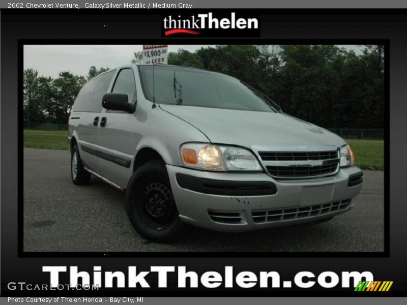 Galaxy Silver Metallic / Medium Gray 2002 Chevrolet Venture