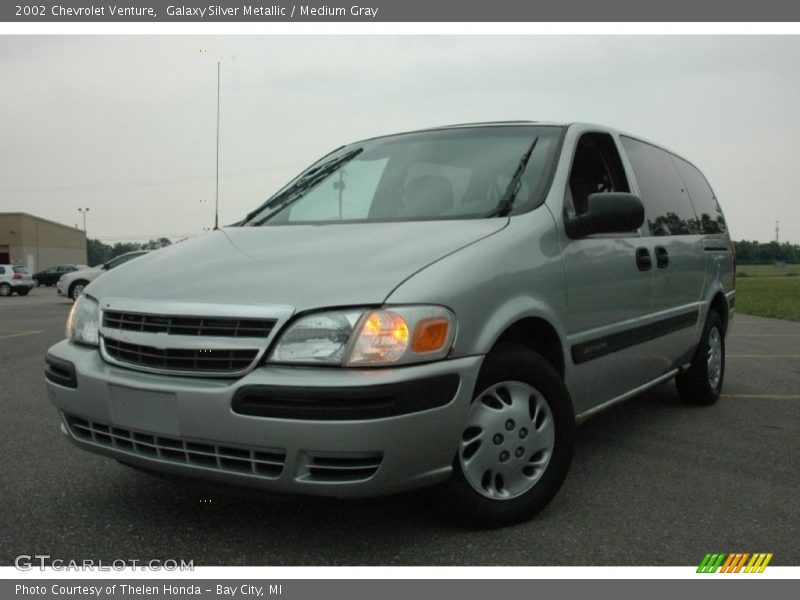 Galaxy Silver Metallic / Medium Gray 2002 Chevrolet Venture