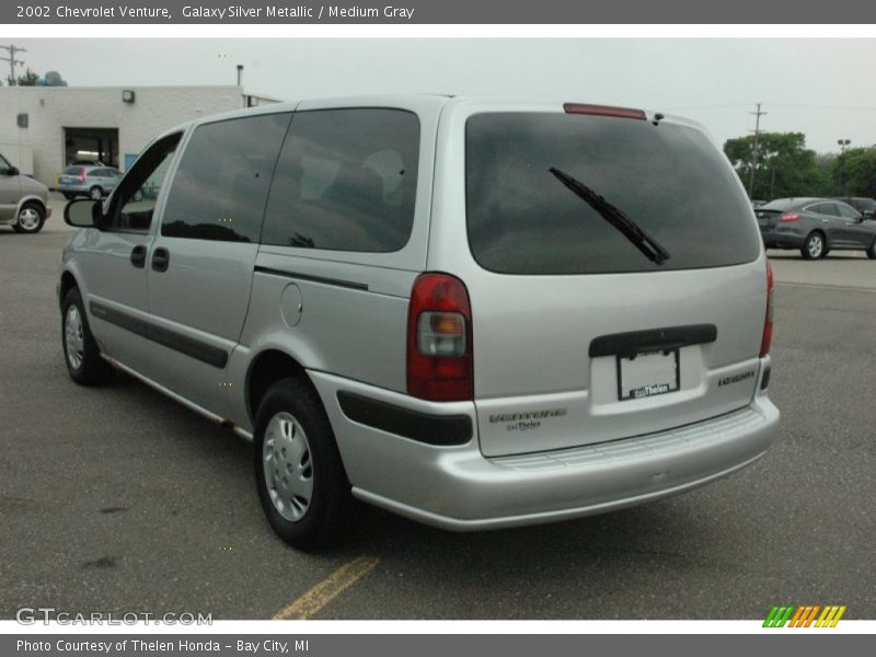 Galaxy Silver Metallic / Medium Gray 2002 Chevrolet Venture