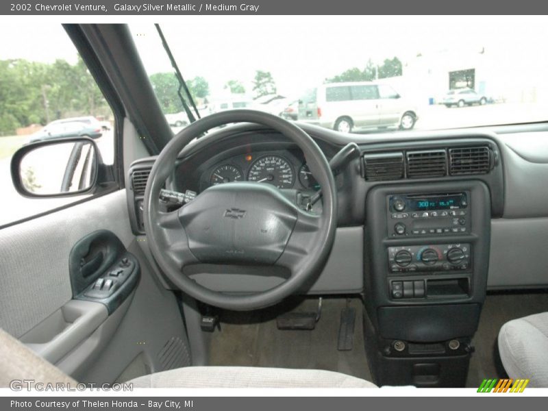 Galaxy Silver Metallic / Medium Gray 2002 Chevrolet Venture
