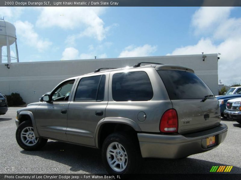 Light Khaki Metallic / Dark Slate Gray 2003 Dodge Durango SLT