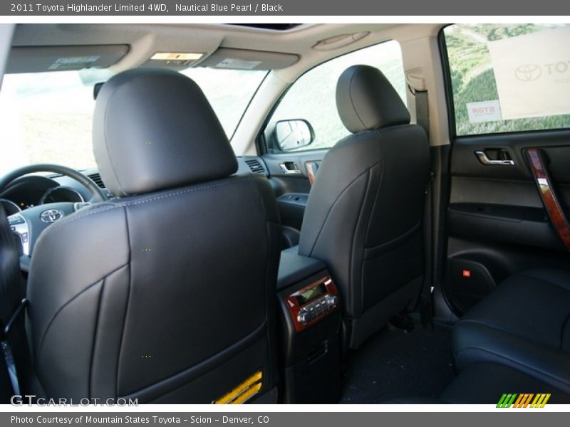 Nautical Blue Pearl / Black 2011 Toyota Highlander Limited 4WD