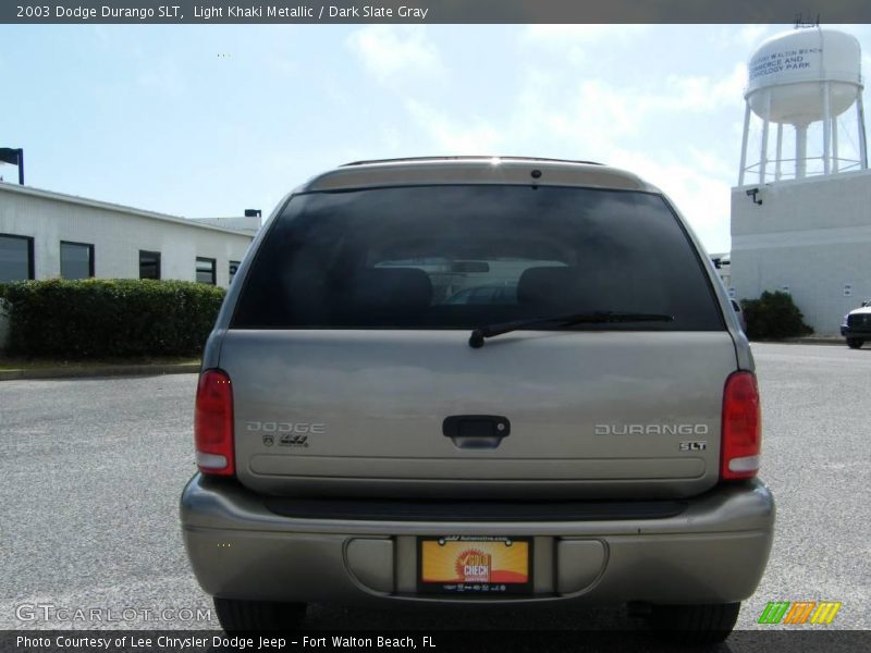 Light Khaki Metallic / Dark Slate Gray 2003 Dodge Durango SLT