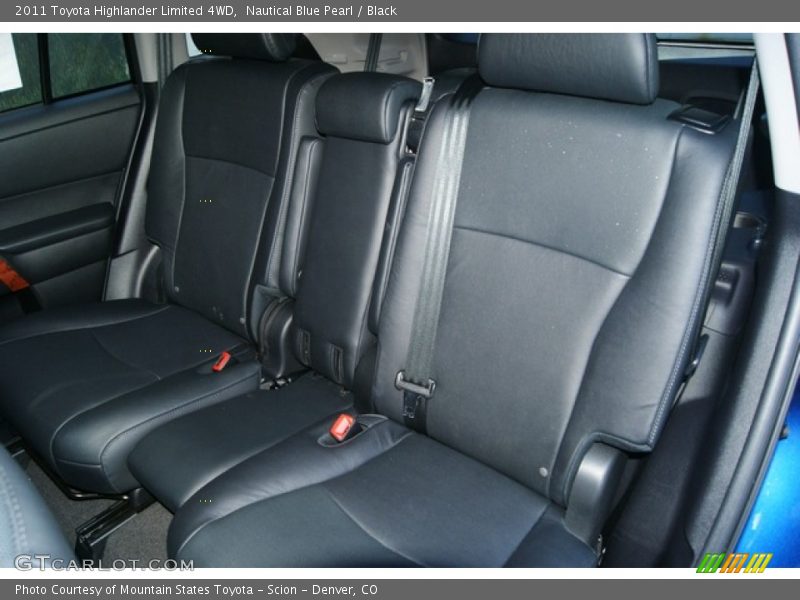 Nautical Blue Pearl / Black 2011 Toyota Highlander Limited 4WD