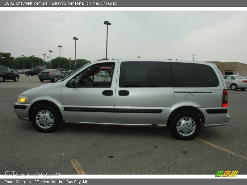 Galaxy Silver Metallic / Medium Gray 2002 Chevrolet Venture