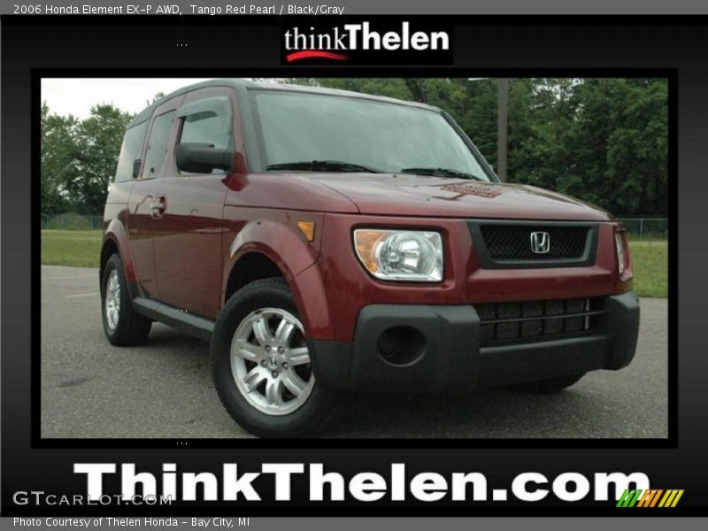 Tango Red Pearl / Black/Gray 2006 Honda Element EX-P AWD