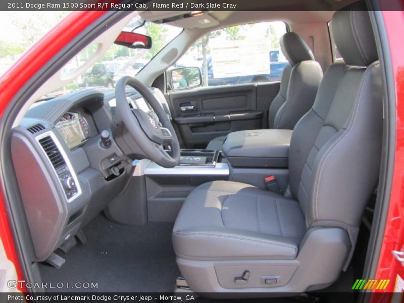  2011 Ram 1500 Sport R/T Regular Cab Dark Slate Gray Interior