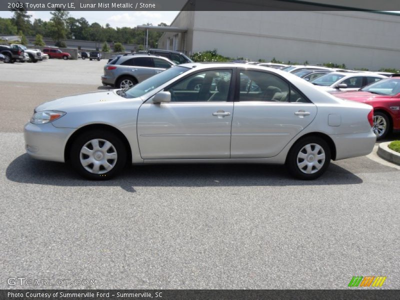 Lunar Mist Metallic / Stone 2003 Toyota Camry LE