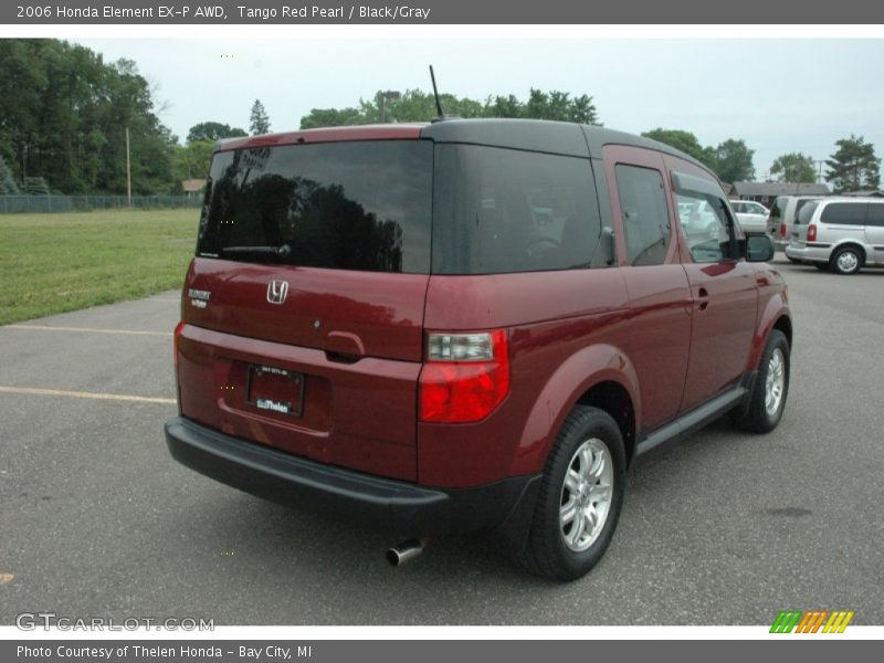 Tango Red Pearl / Black/Gray 2006 Honda Element EX-P AWD