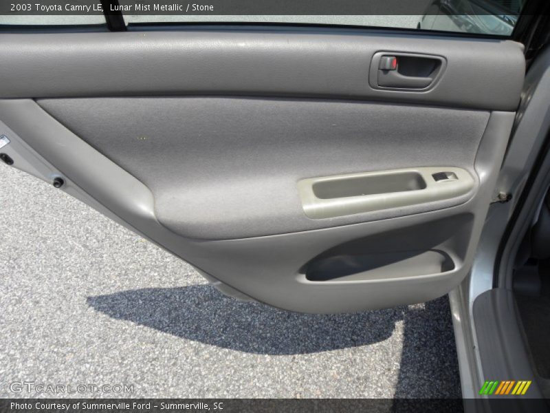 Lunar Mist Metallic / Stone 2003 Toyota Camry LE