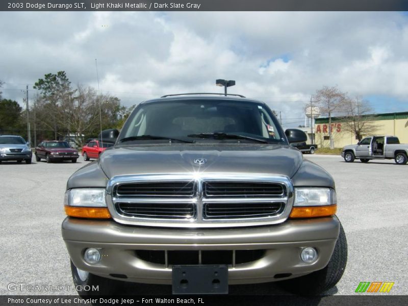 Light Khaki Metallic / Dark Slate Gray 2003 Dodge Durango SLT