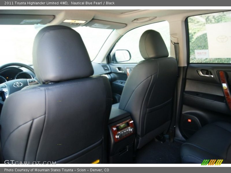 Nautical Blue Pearl / Black 2011 Toyota Highlander Limited 4WD