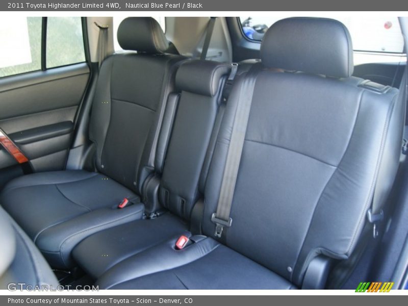 Nautical Blue Pearl / Black 2011 Toyota Highlander Limited 4WD