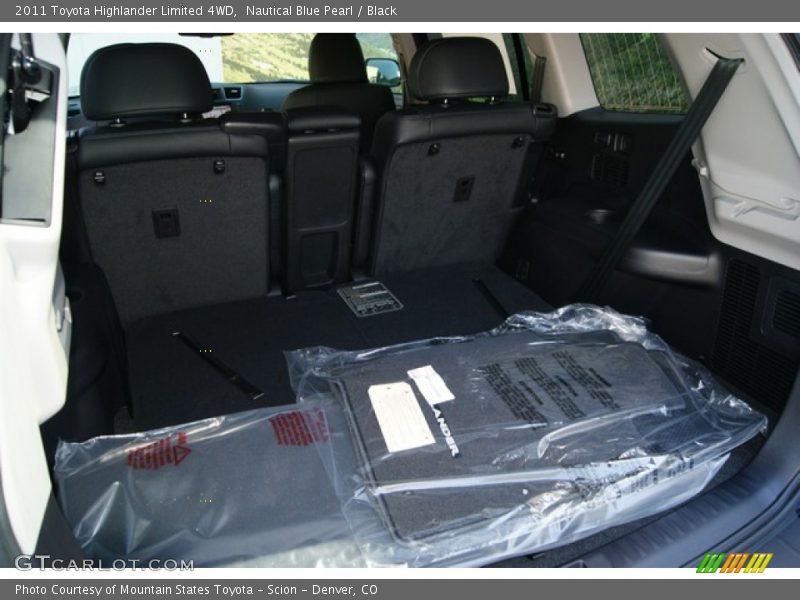 Nautical Blue Pearl / Black 2011 Toyota Highlander Limited 4WD