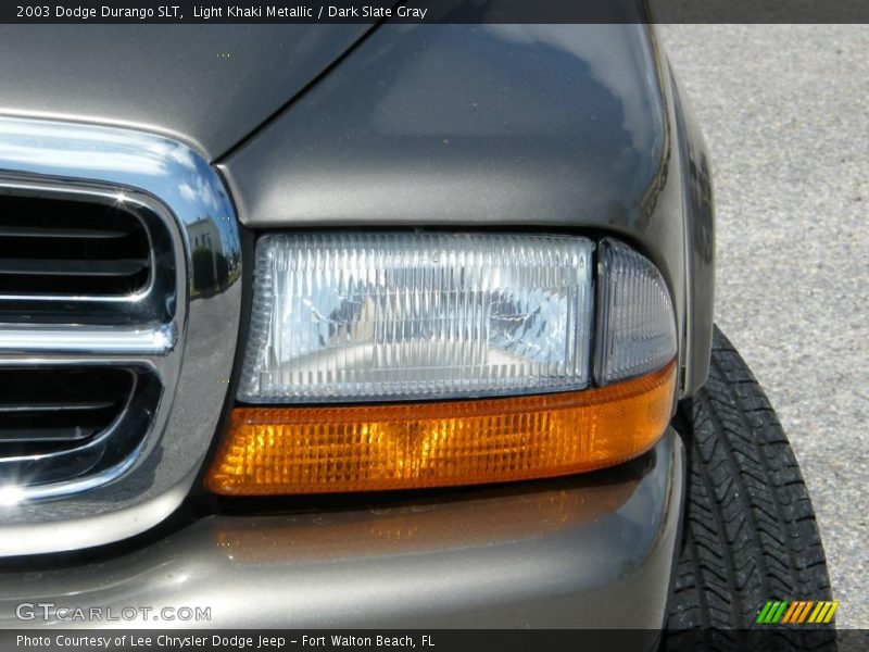 Light Khaki Metallic / Dark Slate Gray 2003 Dodge Durango SLT