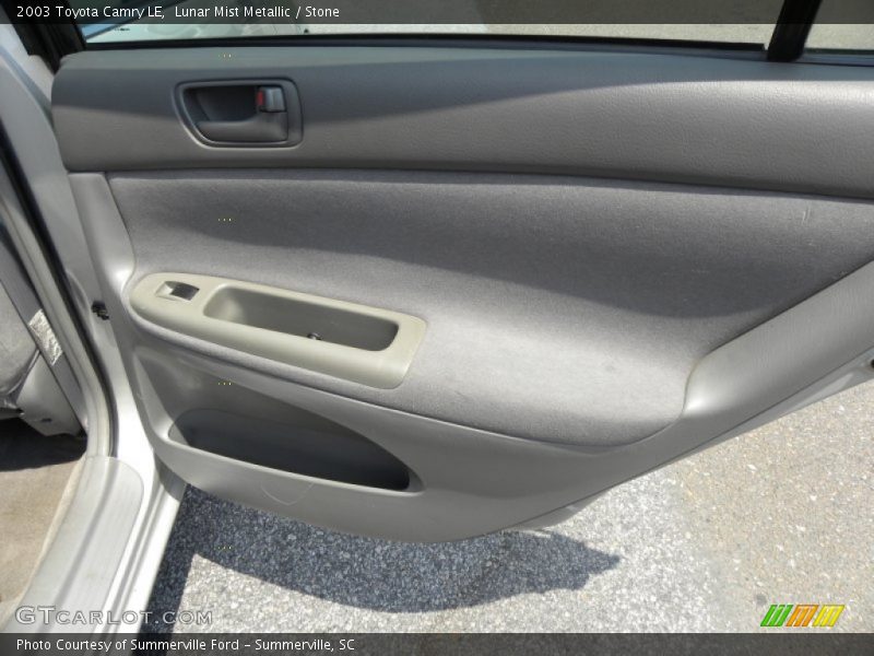Lunar Mist Metallic / Stone 2003 Toyota Camry LE