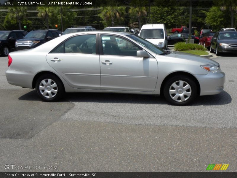 Lunar Mist Metallic / Stone 2003 Toyota Camry LE
