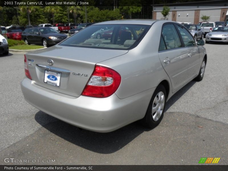 Lunar Mist Metallic / Stone 2003 Toyota Camry LE