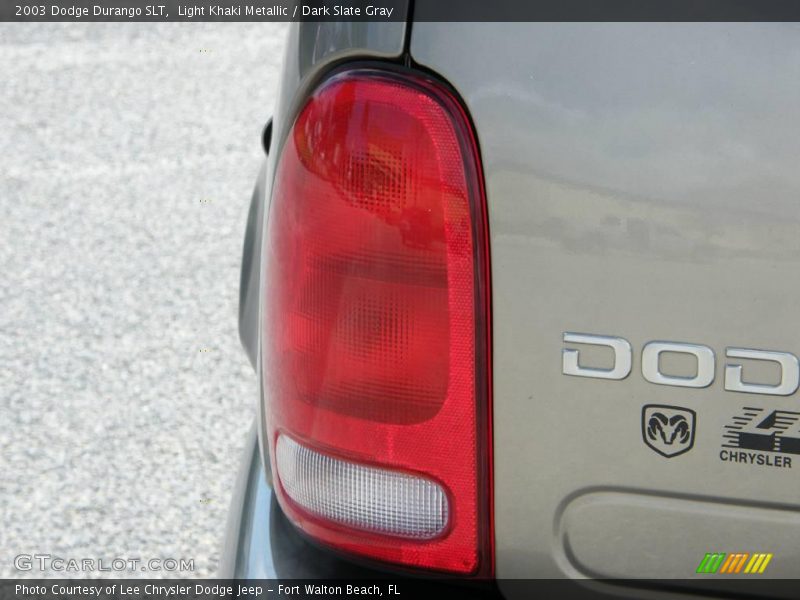 Light Khaki Metallic / Dark Slate Gray 2003 Dodge Durango SLT