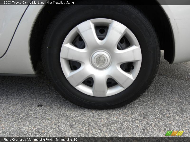 Lunar Mist Metallic / Stone 2003 Toyota Camry LE