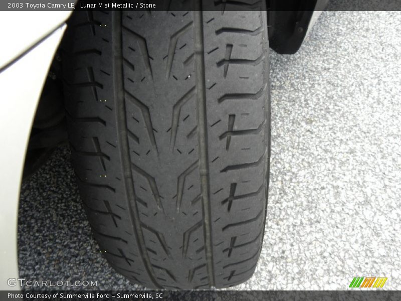 Lunar Mist Metallic / Stone 2003 Toyota Camry LE