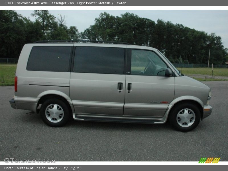 Light Pewter Metallic / Pewter 2001 Chevrolet Astro AWD Passenger Van