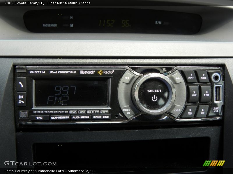 Lunar Mist Metallic / Stone 2003 Toyota Camry LE