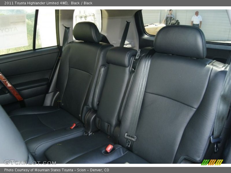 Black / Black 2011 Toyota Highlander Limited 4WD