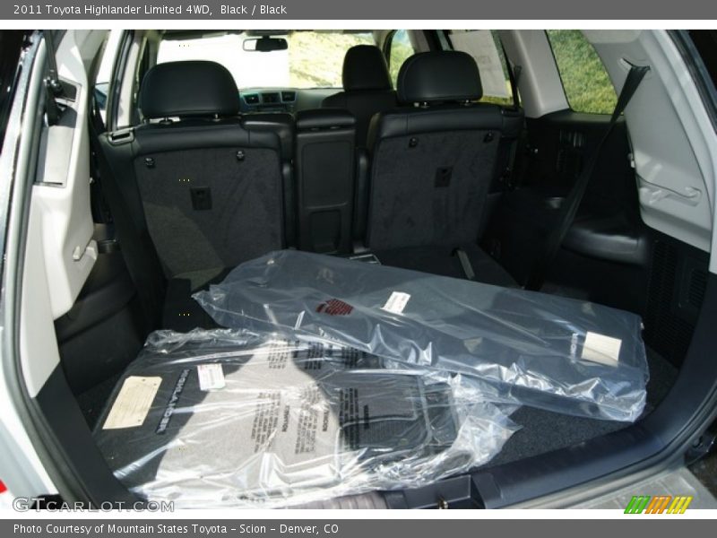 Black / Black 2011 Toyota Highlander Limited 4WD