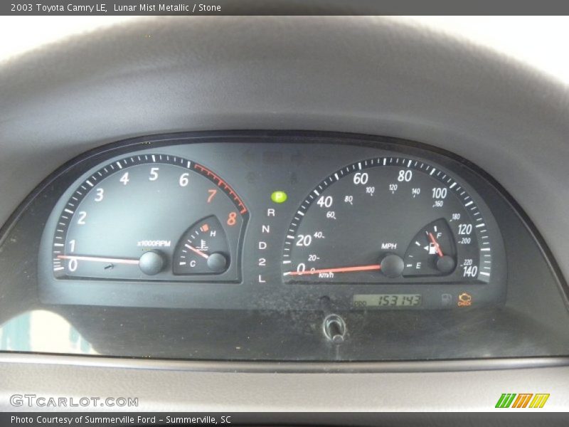 Lunar Mist Metallic / Stone 2003 Toyota Camry LE
