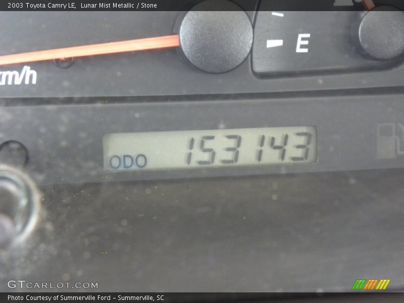 Lunar Mist Metallic / Stone 2003 Toyota Camry LE