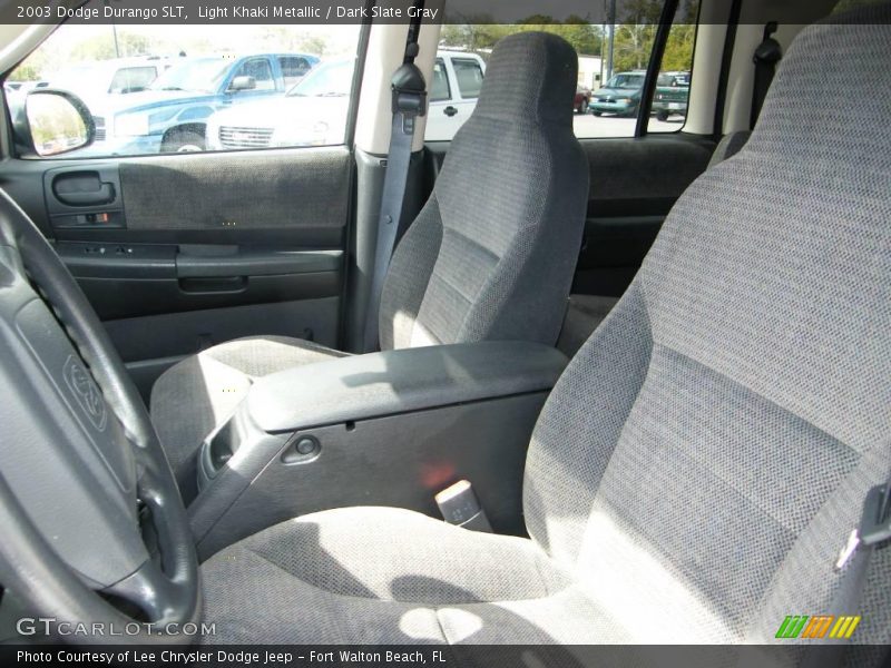 Light Khaki Metallic / Dark Slate Gray 2003 Dodge Durango SLT