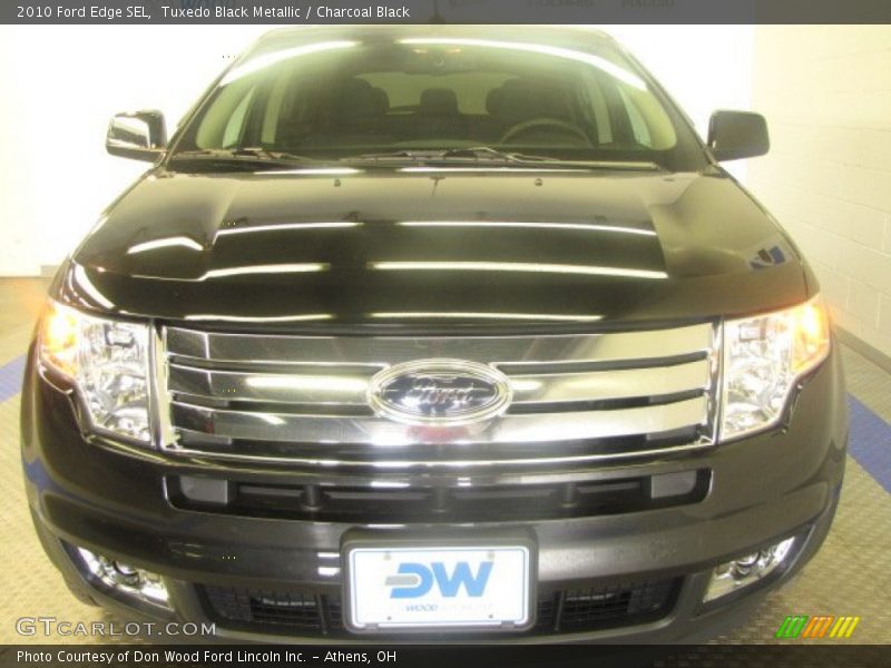 Tuxedo Black Metallic / Charcoal Black 2010 Ford Edge SEL
