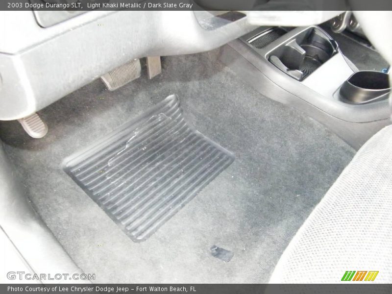 Light Khaki Metallic / Dark Slate Gray 2003 Dodge Durango SLT