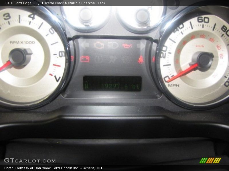 Tuxedo Black Metallic / Charcoal Black 2010 Ford Edge SEL