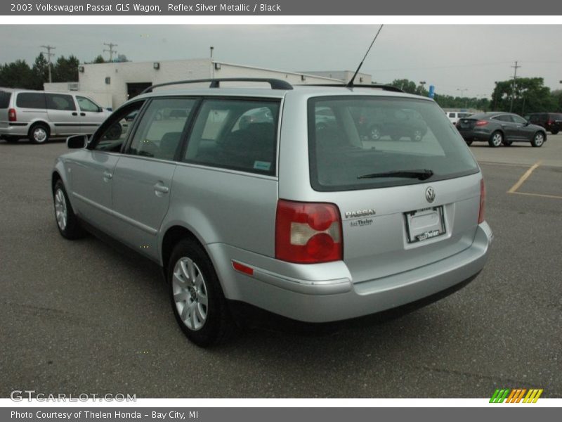 Reflex Silver Metallic / Black 2003 Volkswagen Passat GLS Wagon