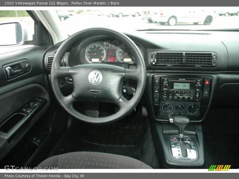 Reflex Silver Metallic / Black 2003 Volkswagen Passat GLS Wagon