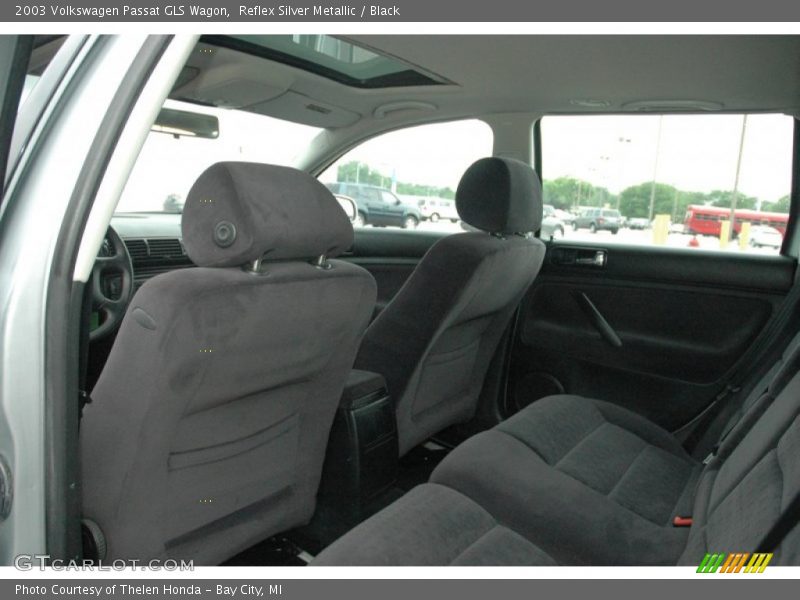Reflex Silver Metallic / Black 2003 Volkswagen Passat GLS Wagon