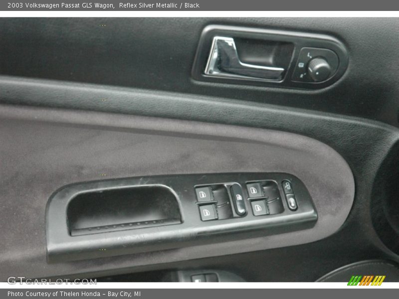 Reflex Silver Metallic / Black 2003 Volkswagen Passat GLS Wagon