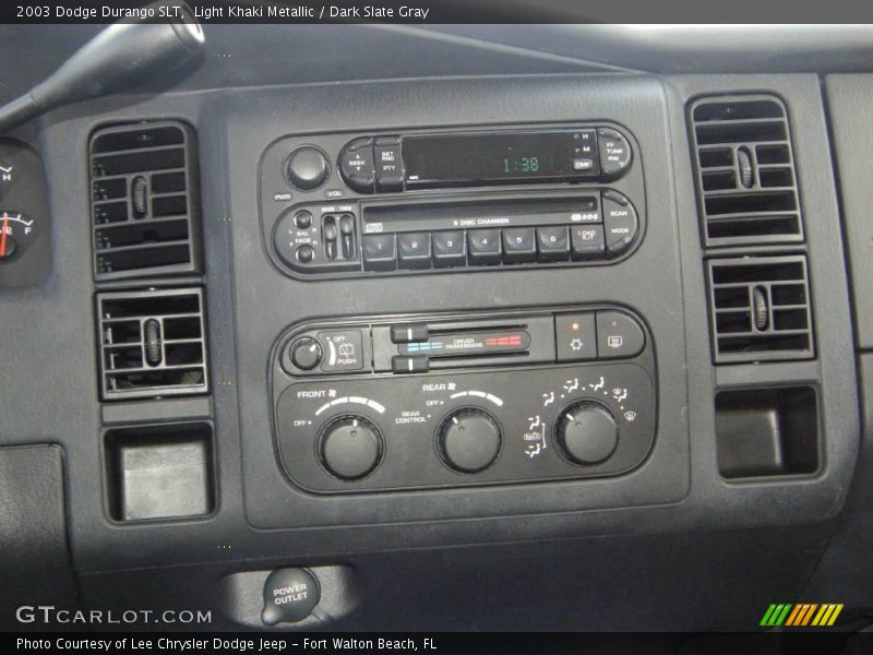 Light Khaki Metallic / Dark Slate Gray 2003 Dodge Durango SLT
