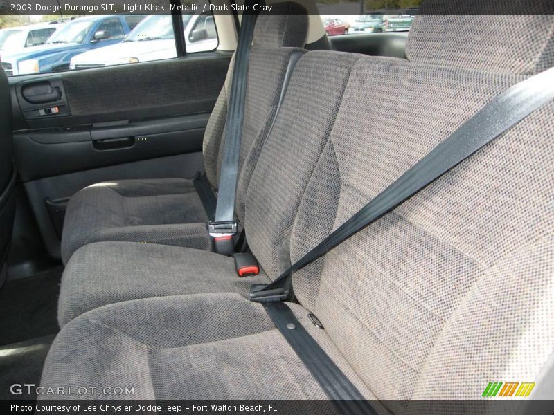 Light Khaki Metallic / Dark Slate Gray 2003 Dodge Durango SLT
