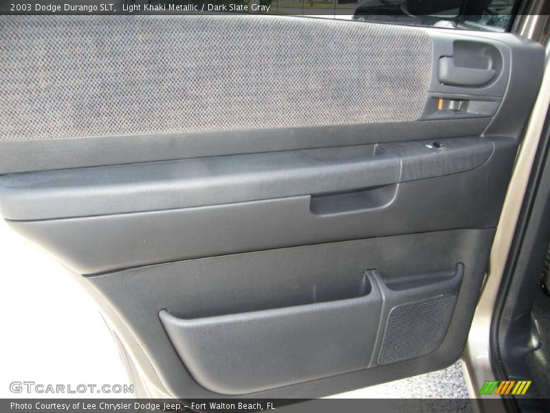 Light Khaki Metallic / Dark Slate Gray 2003 Dodge Durango SLT